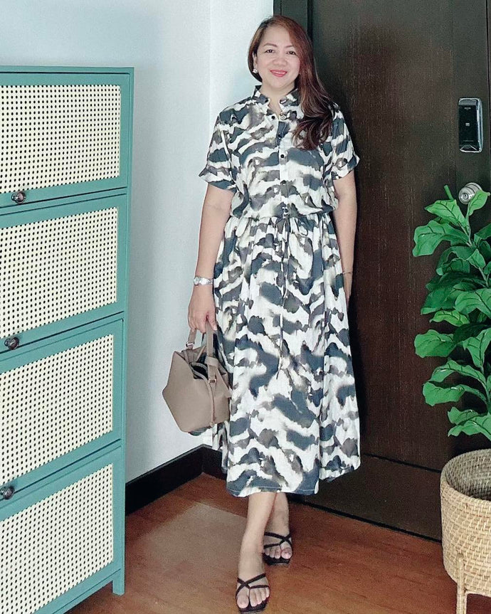 *Carmie Printed Dress 0145