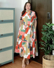 Load image into Gallery viewer, *Selena Maxi Printed Dress 0007