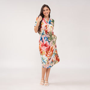 Aimee Printed Dress 0030