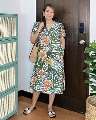 Sale! Lora Printed Dress 0074
