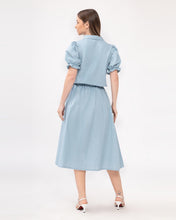 Load image into Gallery viewer, Elise Premium Linen  Top and Skirt Coordinates 0003