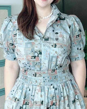 Load image into Gallery viewer, *Diana Maxi Printed Dress 0101
