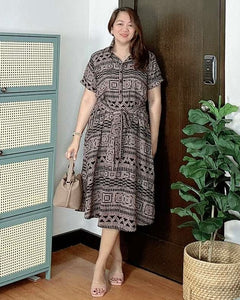 *Luna Printed Dress 0031