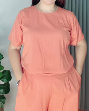 Load image into Gallery viewer, Emma Plain Salmon Coordinates 0008