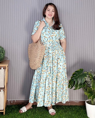 Sale! Kelly Maxi Printed Dress 0027