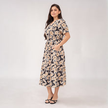 Load image into Gallery viewer, Sale! Sigrid Maxi Printed Dress 0044