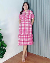 Load image into Gallery viewer, *Hailey Checkered Dress 0109