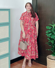 Load image into Gallery viewer, *Selena Maxi Printed Dress 0020