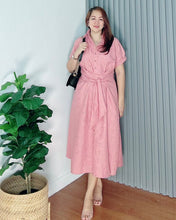 Load image into Gallery viewer, *Julia Maxi Eyelet Embroidered Dress 0020