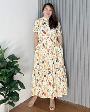 Load image into Gallery viewer, Sale! Selena Printed Maxi Dress 0042