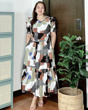 Load image into Gallery viewer, *Martha Maxi Printed Dress 0045