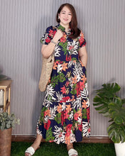 Load image into Gallery viewer, Sale! Bianca Printed Midi Dress 0215