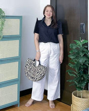 Load image into Gallery viewer, *Maria Filipiñana Inspired Black Top 0021