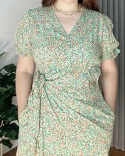 Load image into Gallery viewer, *Say Printed Overlap Maxi Dress 0012