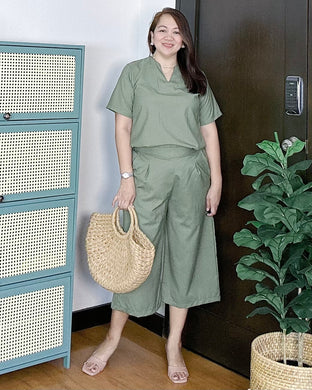 *Ada Plain  Premium Linen Coordinates 0032