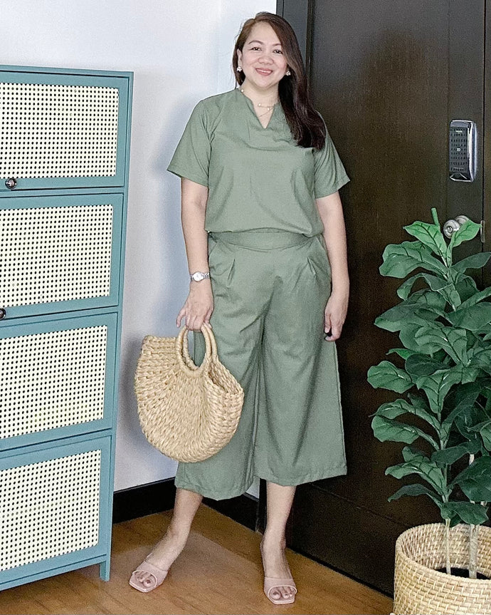 *Ada Plain  Premium Linen Coordinates 0032