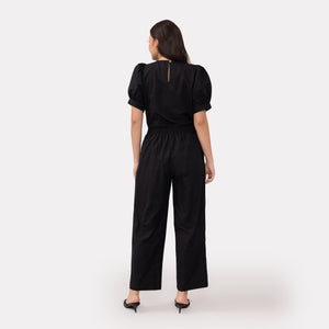 Kendra Premium Linen Black Coordinates 0108