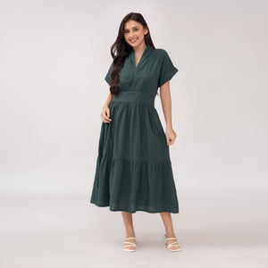 Althea Plain Maxi Dress 0021