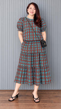 Load image into Gallery viewer, Lana Checkered Top and Skirt 0051