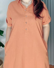 Load image into Gallery viewer, *Luna Plain Rust  Dress 0047