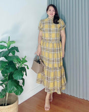 Load image into Gallery viewer, *Bianca Maxi Checkered Dress 0280