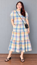 Load image into Gallery viewer, Lana Checkered Top and Skirt 0054