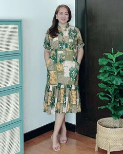 *Hailey Printed Dress 0103
