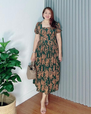 *Aubrey Printed Dress 0130