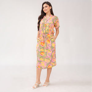 Aimee Printed Dress 0031