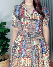 Load image into Gallery viewer, *Diana Maxi Printed Dress 0099