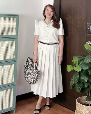 *Isabel Filipiñana Top and Skirt Coordinates 0001