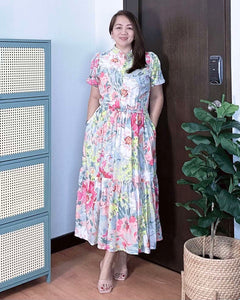 Bianca Maxi Printed Dress 0245