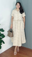 Load image into Gallery viewer, *Dahna Embroidered Eyelet Dress 0366