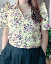 Load image into Gallery viewer, *Maria Filipiñana Inspired Eyelet Top 0033