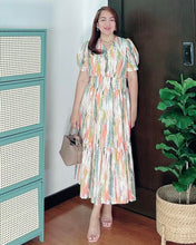 Load image into Gallery viewer, *Sigrid Maxi Printed Dress 0103