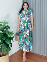 Load image into Gallery viewer, *Bela Maxi Printed Dress 0153