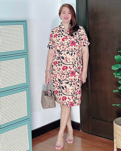 *Bea Printed Dress 0440