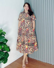 Load image into Gallery viewer, *Ara Printed Dress 0013
