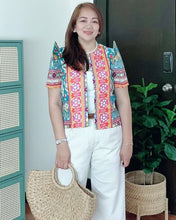 Load image into Gallery viewer, Marcela Filipiñana- Inspired Bolero Top 0026