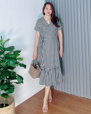 Mara Overlap Dress 0019