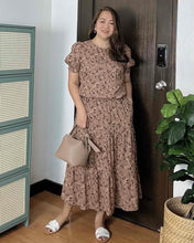 Load image into Gallery viewer, Lana Printed Top and Skirt 0034