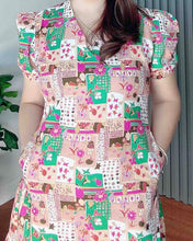 Load image into Gallery viewer, *Lora Printed Dress 0083