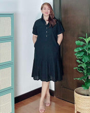 Load image into Gallery viewer, *Harper Plain Black Dress 0004
