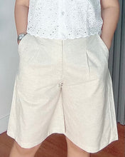 Load image into Gallery viewer, *Camia Premium Linen Offwhite (katsya) Short 0012
