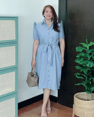 *Amor Filipiñana Premium Linen Dress 0003