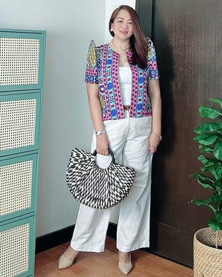 Marcela Filipiñana- Inspired Bolero Top 0001