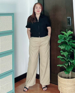 *Vika Premium Linen  Pants 0024