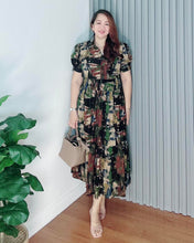 Load image into Gallery viewer, *Diana Maxi Printed Dress 0103