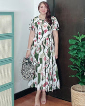 Load image into Gallery viewer, *Atasha Maxi Printed Dress 0062