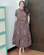 Load image into Gallery viewer, *Selena Maxi Printed Dress 0025